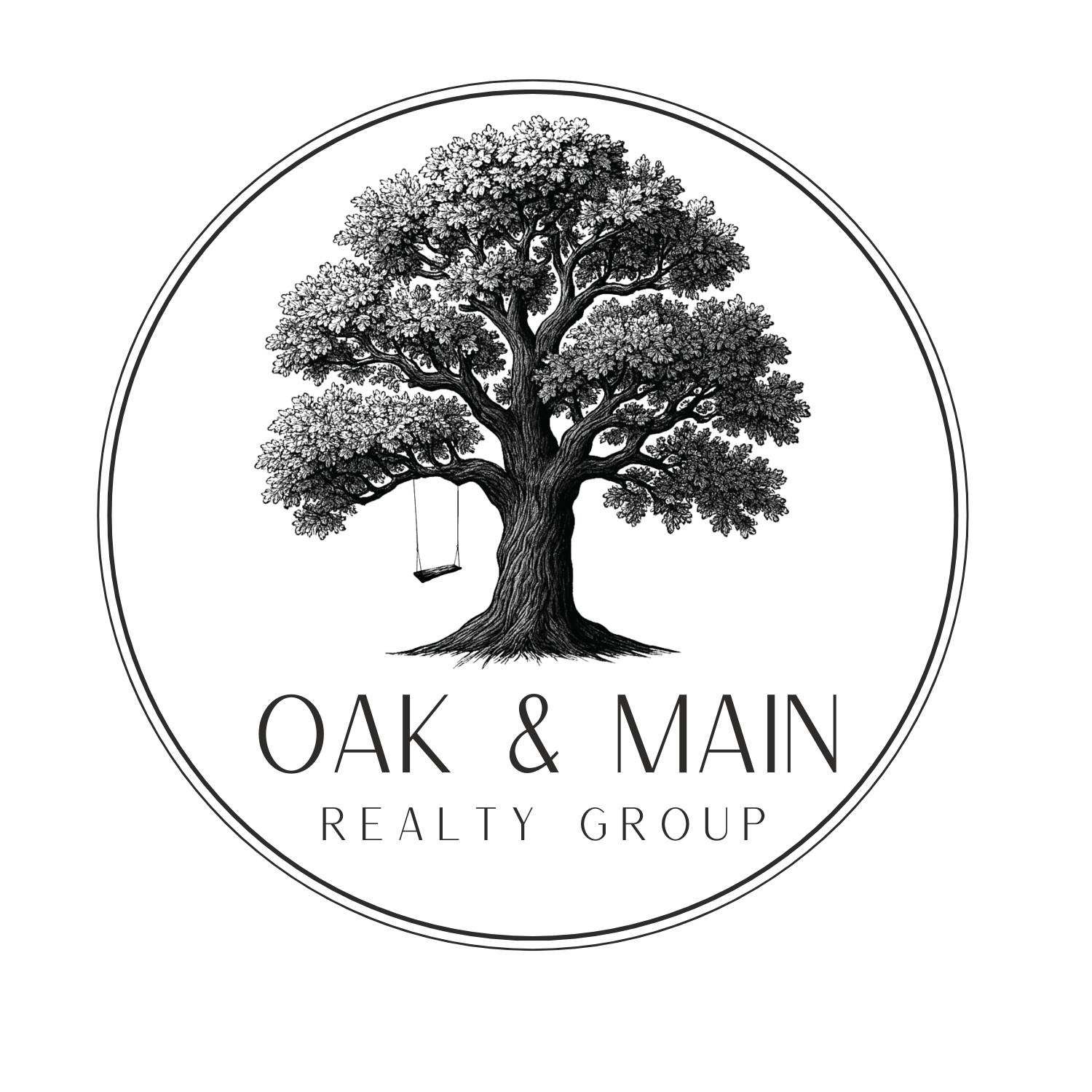 Oak and Main Realty Group Logo